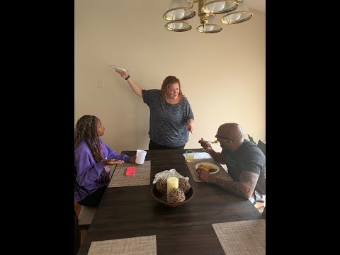 Thumbnail for Bethany walks in to Larry and Brooke eating Sharra’s Baked Turkey Wings!