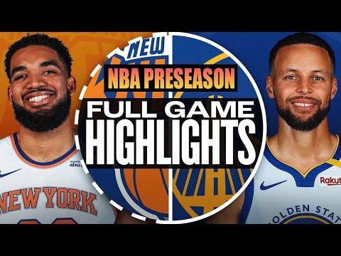 Thumbnail for Golden State Warriors vs New York Knicks Full Game Highlights Oct 16 , 2025 | NBA  Season 2025