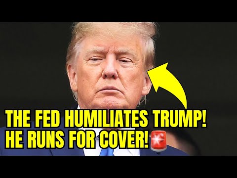 Thumbnail for Trump RUNS AWAY As Federal Reserve Governor Drops BRUTAL Bomb🚨