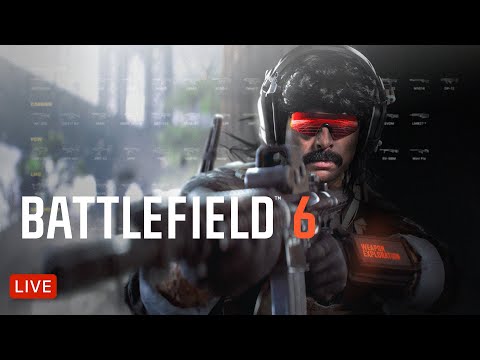 Thumbnail for DR DISRESPECT - BATTLEFIELD 6 - JET CRASHES, EXPLOSIONS, 360 NO-SCOPES