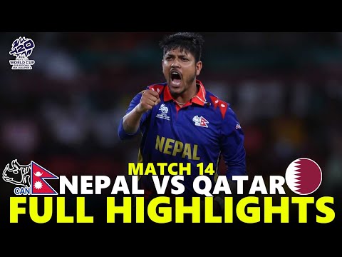 Thumbnail for Nepal vs Qatar Full Highlights ICC Men's T20 World Cup Asia & EAP Qualifier 2025 | NEP VS QAT