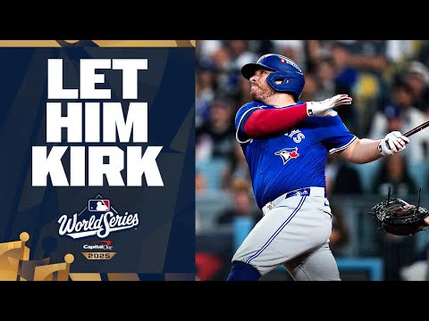 Thumbnail for COMEBACK KIRK! Alejandro Kirk's 3-run home run puts the Blue Jays in front in World Series Game 3! 🤯