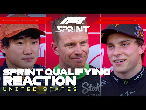 Thumbnail for Drivers React After Sprint Qualifying | 2025 United States Grand Prix