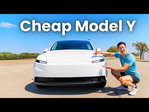 Thumbnail for I Tested the New $39,990 Tesla Model Y Standard