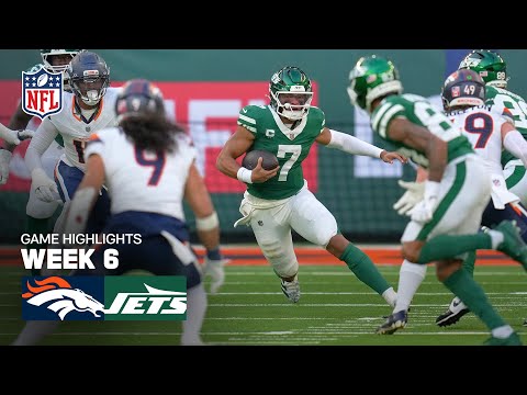 Thumbnail for Denver Broncos vs. New York Jets Game Highlights | 2025 NFL Season Week 6