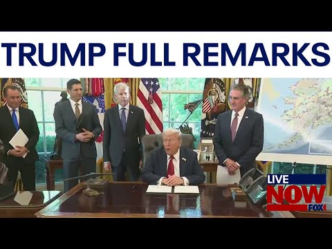 Thumbnail for President Trump speaks from White House