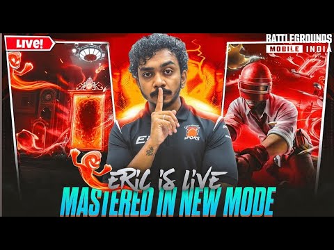 Thumbnail for RANK PUSH & DOMINATION IN 4.0 UPDATE | BGMI LIVE |#ericislive #bgmi #shorts #verticallive