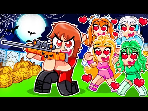 Thumbnail for I Spent $100,000 on NEW GUNS In Rivals With MY CRAZY FAN GIRLS... (Halloween Update)