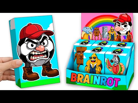 Thumbnail for 💖Paper DIY💖 UNBOXING Alessiooooooo Blind Box - Open All ITALIAN BRAINROT MYSTERY BOX