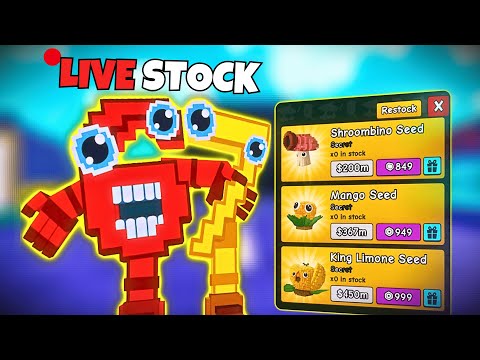 Thumbnail for 🔴PLANT VS BRAINROT STOCK & TRADE 🔴 LIVE - DAY 6