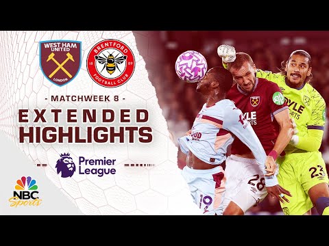 Thumbnail for West Ham United v. Brentford | PREMIER LEAGUE HIGHLIGHTS | 10/20/2025 | NBC Sports