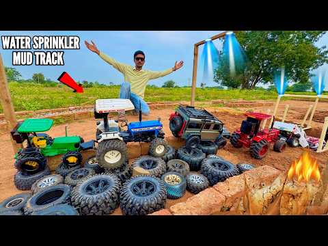 Thumbnail for RC Epic Offraod Cars Vs High Pressure Water Sprinkler Test - Chatpat toy tv