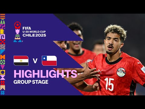 Thumbnail for Egypt vs Chile Highlights | FIFA U-20 World Cup Chile 2025