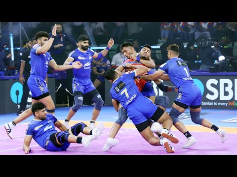 Thumbnail for PKL Highlights: UP Yoddhas vs Haryana Steelers | Pro Kabaddi League Season 12 | Hindi