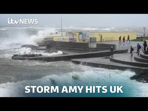 Thumbnail for What to expect from Storm Amy as many parts of the UK are hit | ITV News