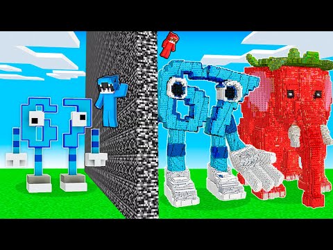 Thumbnail for Hice Trampas con BRAINROTS SECRETOS en Reto de Construcción en Minecraft!