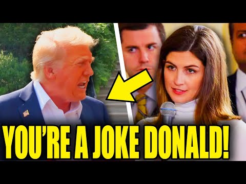 Thumbnail for SCREAMING Trump TANTRUMS When CONFRONTED Over No Kings!