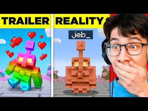 Thumbnail for Testing Minecraft Trailer vs Reality You CAN'T UNSEE!