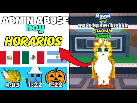 Thumbnail for NUEVO ADMIN ABUSE 18 DE OCTUBRE  EN ROBA UN BRAINROT HORARIOS
