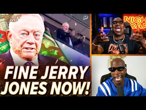Thumbnail for Unc & Ocho DEMAND Jerry Jones to be FINED for giving the MIDDLE FINGER to Jets Fans!!| Nightcap