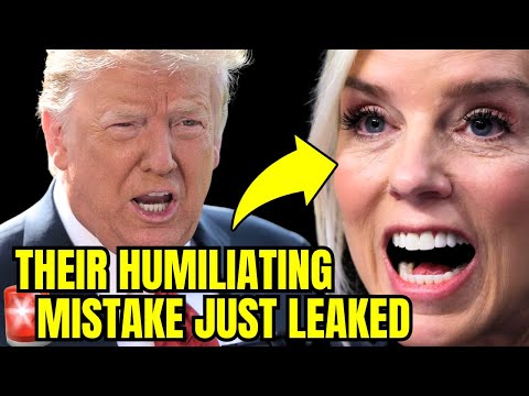 Thumbnail for Trump and Bondi RUN After MAJOR White House BLUNDER Gets EXPOSED🚨