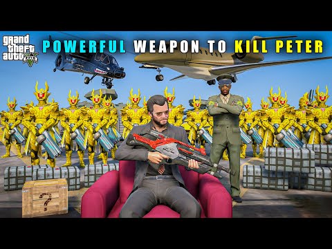 Thumbnail for GTA 5 : MOST POWERFUL WEAPON IS READY TO KILL PETER || BB GAMING