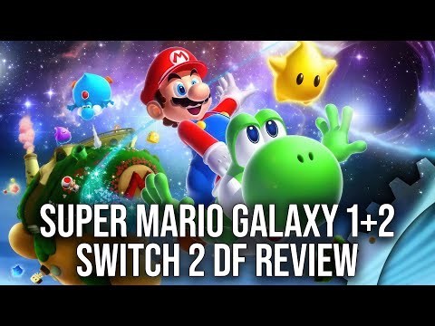 Thumbnail for Super Mario Galaxy 1+2  - Switch 2 DF Review - Visual Upgrades Explored!