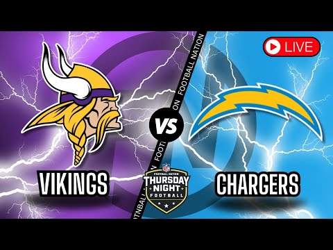 Thumbnail for Minnesota Vikings vs Los Angeles Chargers - Thursday Night Football - Live Stream