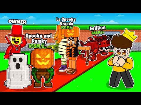 Thumbnail for I Stole ALL NEW HALLOWEEN Brainrots in Roblox Steal a Brainrot!