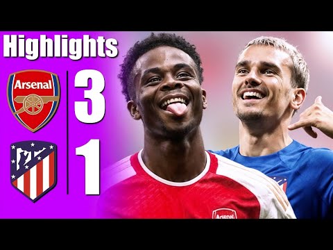 Thumbnail for Arsenal vs Atletico Madrid 3-1 - All Goals & Highlights - 2025