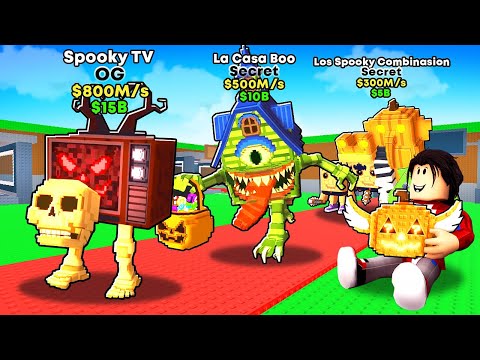 Thumbnail for УКРАЛ ВСЕ ХЭЛЛОУИНСКИЕ БРЕЙНРОТЫ и Лаки Блок в Обновлении Steal a Brainrot!