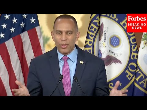 Thumbnail for Jeffries Tells Reporter: 'I Have No Idea What That Question Is Actually Is Intended To Mean'