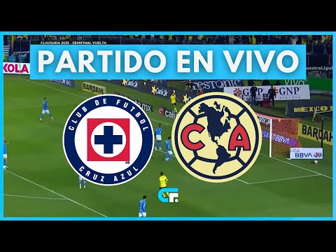 Thumbnail for ✅ Cruz Azul vs América [En Vivo] 🏆 Liga MX - Clásico Joven
