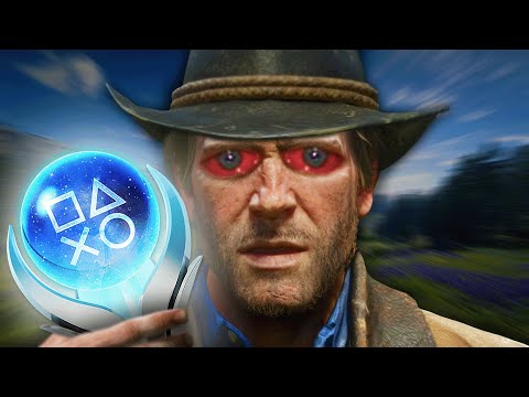 Thumbnail for RDR2's PLATINUM Trophy is an INSANE JOURNEY