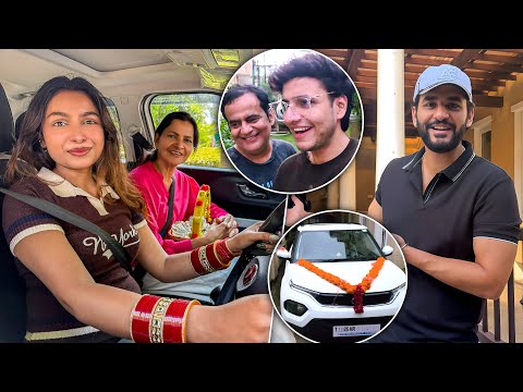 Thumbnail for Ruchika ne lee new car and our family reaction 