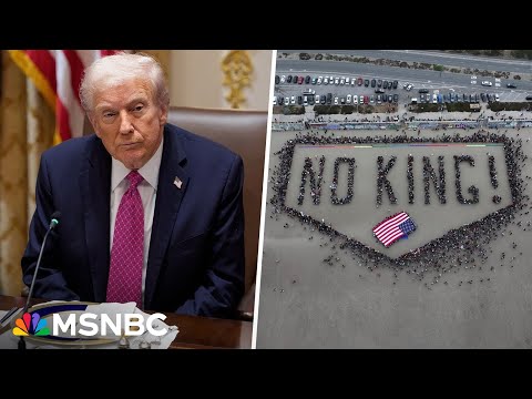 Thumbnail for 'They're hitting a nerve': Republicans dub anti-Trump protests as 'hate America' rallies