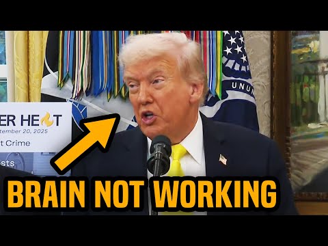 Thumbnail for Trump finally addresses his brain, says he’d be hard
