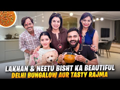 Thumbnail for Lakhan & Neetu Bisht Ka Delhi Bungalow Tour, YouTube Journey, Love Story Aur Rajma Treat!