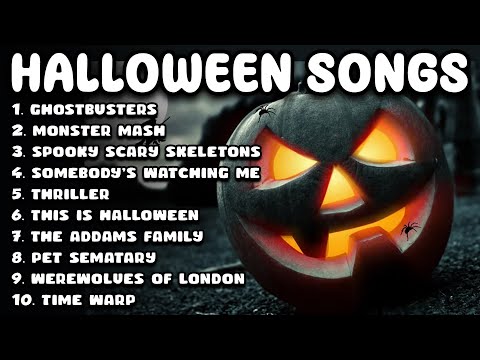 Thumbnail for Top Halloween Songs of All Time 🎃 Best Halloween Music Playlist 👻 Halloween Music Mix
