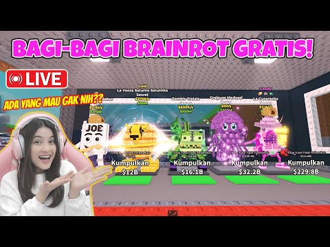 Thumbnail for MABAR BAGI-BAGI BRAINROT GRATIS DI STEAL A BRAINROT!! BURUAN IKUTAN YUKK🥰🥰