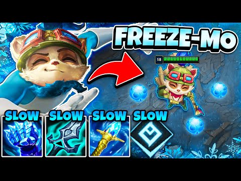 Thumbnail for TEEMO BUT MY POISON FREEZES YOU AND IT'S 100% BROKEN! (PERMASLOW EVERYONE)