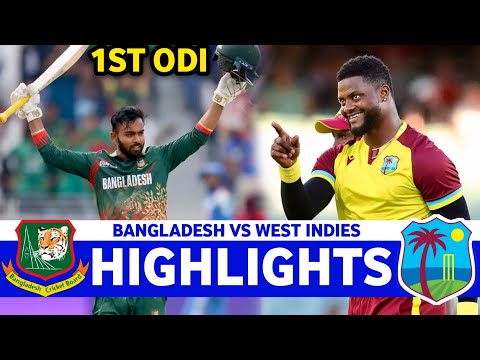 Thumbnail for Bangladesh Vs West Indies 1st Odi Match Highlights 2025 | BAN VS WI