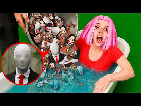 Thumbnail for я кинул в ванну БОМБОЧКИ SIREN HEAD, SLENDER MAN, JEFF THE KILLER, GRANNY в 3:00 НОЧИ !!