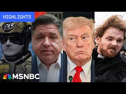 Thumbnail for Trump's ESCALATION in Chicago: ICE drags children, Pritzker shouts back | MSNBC Highlights
