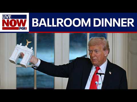 Thumbnail for President Trump hosts ballroom dinner at White House