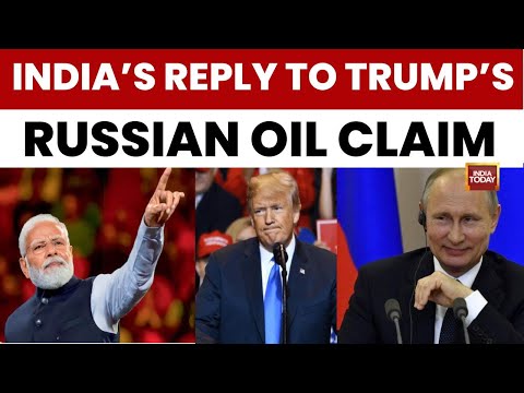 Thumbnail for India's Big Reply On Donald Trump's Russian Oil Claim 'India Won't Buy Russian Oil' | India Today