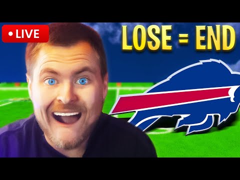 Thumbnail for Stream ENDS if I Lose with BILLS in Madden
