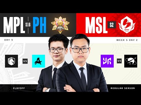 Thumbnail for [Official Restream] MSL(S2 )[W5D2]/MPL PH [S16] {Day3} RORA vs TLPH (Bo5) 🇲🇲 LIVE🔴(Part17)