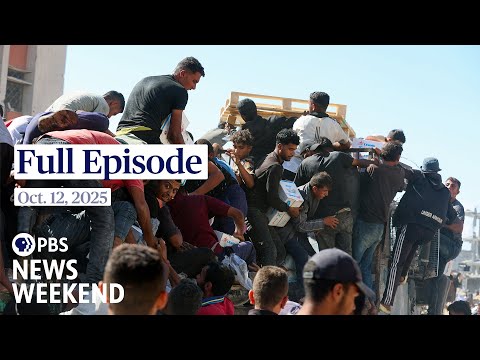Thumbnail for PBS News Weekend full episode, Oct. 12, 2025