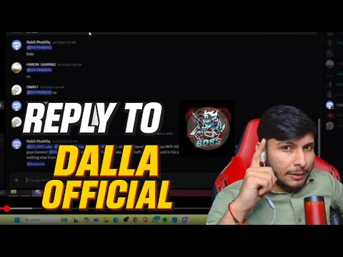 Thumbnail for REPLY TO DALLA OFFICIAL 🤡 || DALLA OFFICIAL EXPOSED 💩😡